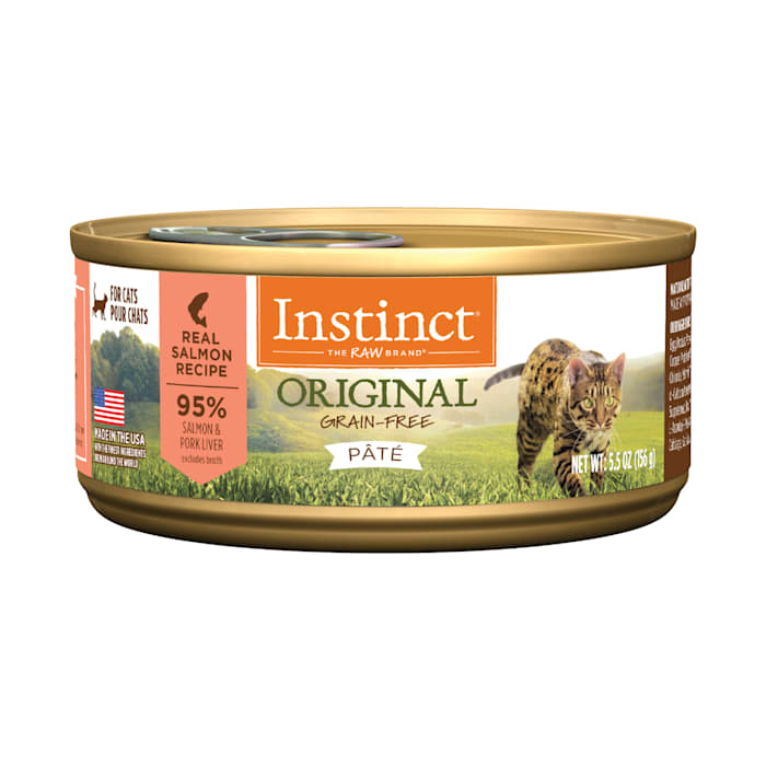 Instinct Original Grain Free Real Salmon Recipe Natural W...