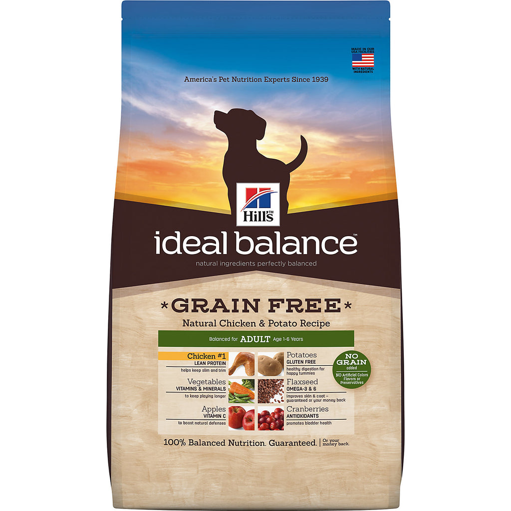 Hill's Ideal Balance Adult Grain Free Natural Chicken & P...