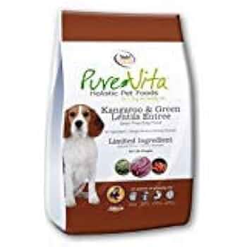 PureVita Grain Free Kangaroo & Green Lentils Dry Dog Food - 5 lb