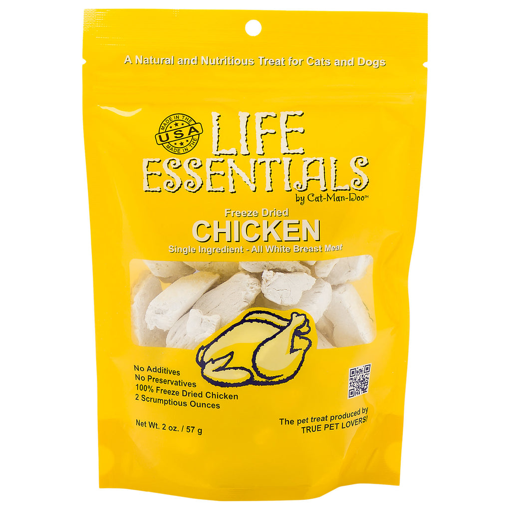 Life Essentials All-Natural Freeze Dried Chicken Dog & Ca...