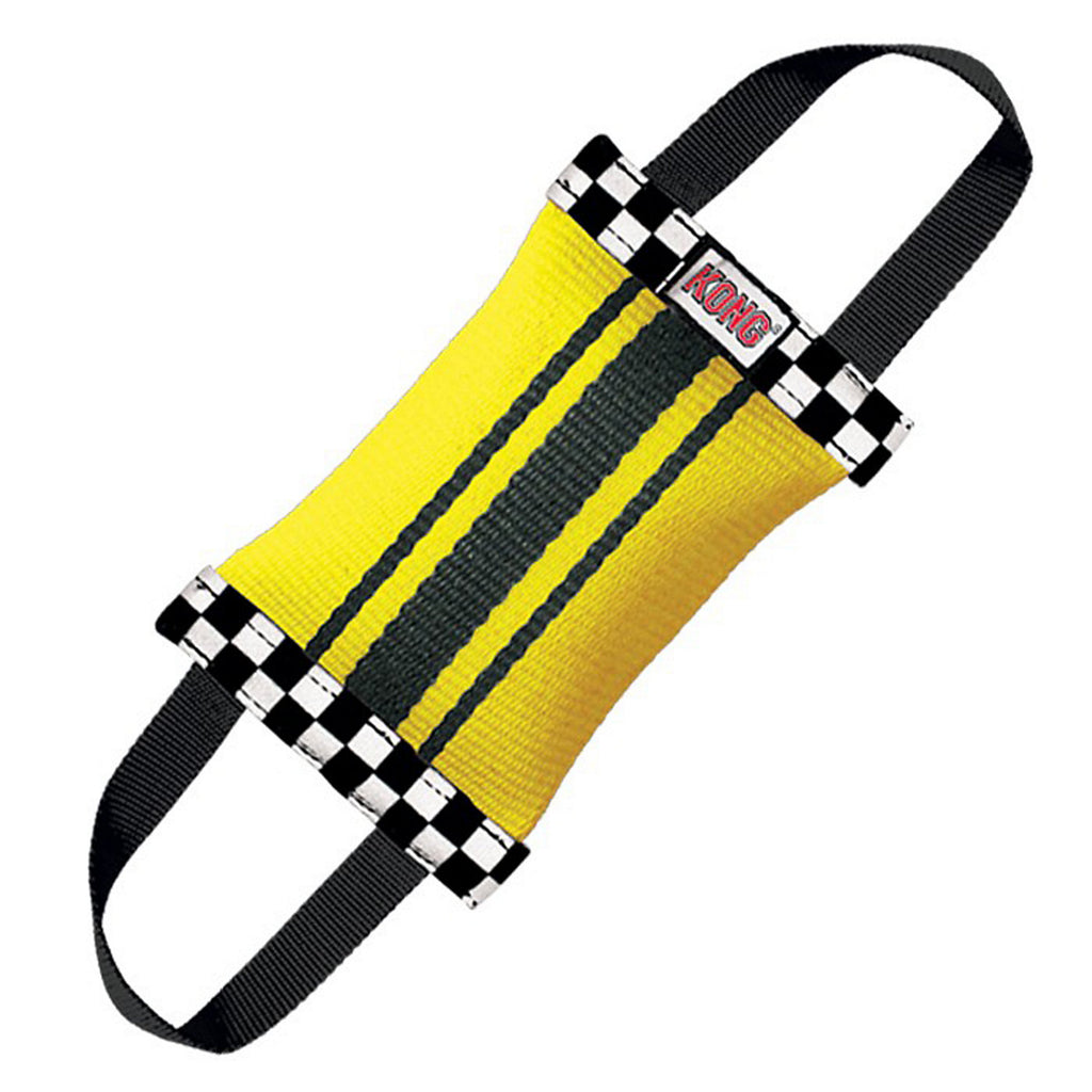 KONG Fire Hose Ballistic Double Tug Toy for Dogs Multi-Co...