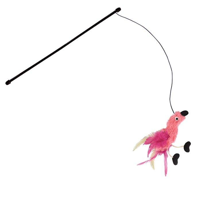 KONG Active Feather Teaser Cat Toy with Catnip - Interactive Play