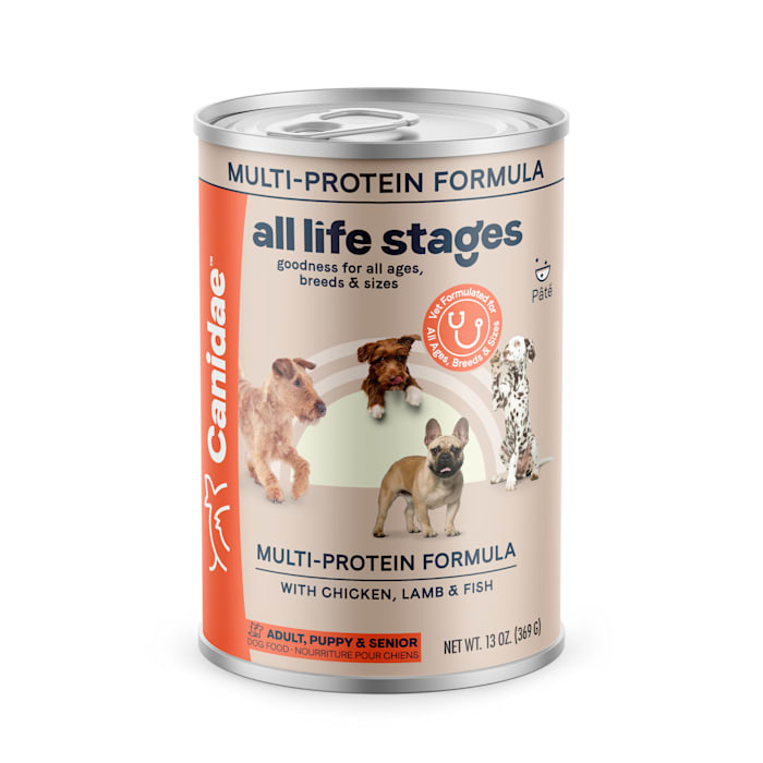Canidae All Life Stages Multi-Protein Formula Pate Wet Dog Food, 13 oz Can