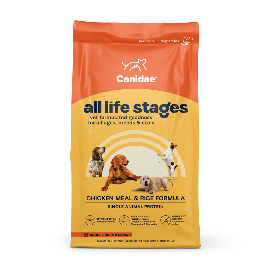 Canidae All Life Stages Chicken Meal & Rice Dry Dog Food, 5 lb Bag