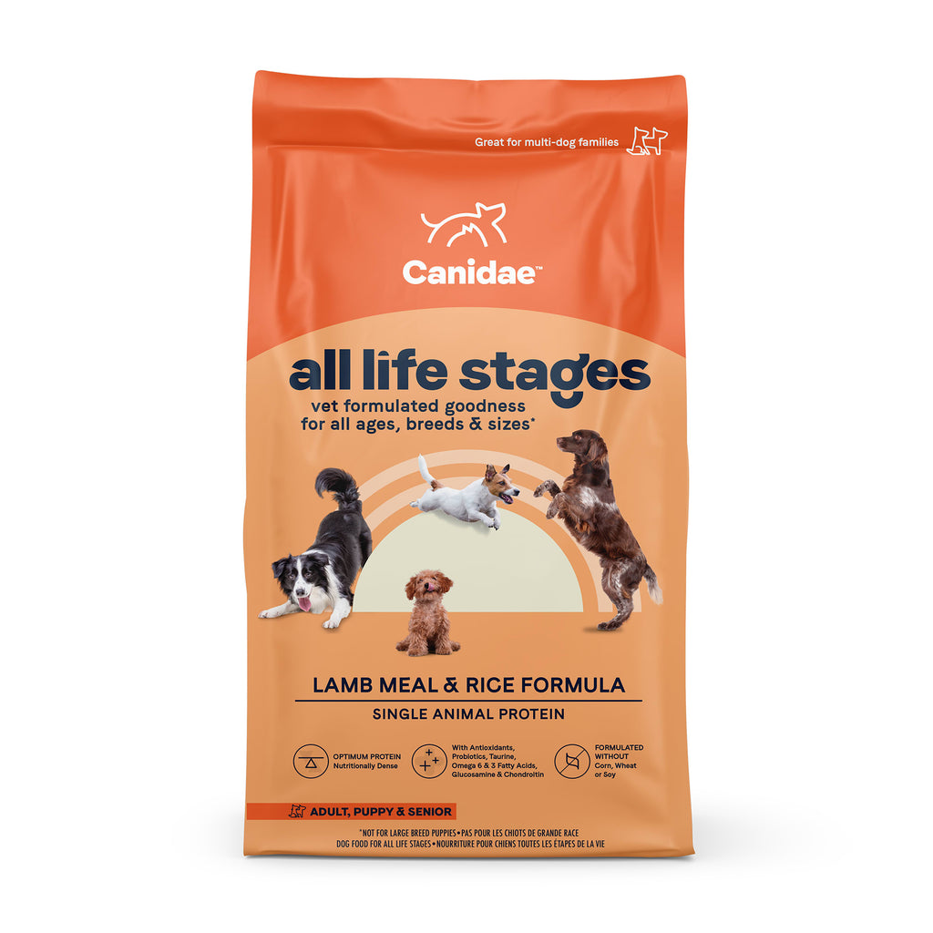 Canidae All Life Stages Lamb Meal & Rice Formula Dry Dog Food, 27 lb Bag