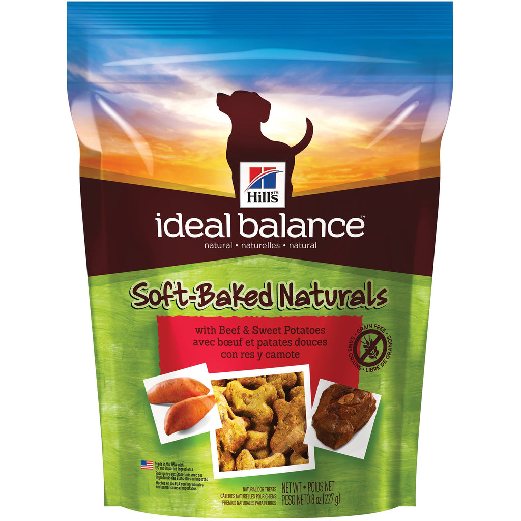Hill's Grain Free Soft-Baked Naturals Dog Treats, with Be...