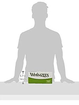 Whimzees Alligator Large Dog Dental Chews, 30 Count