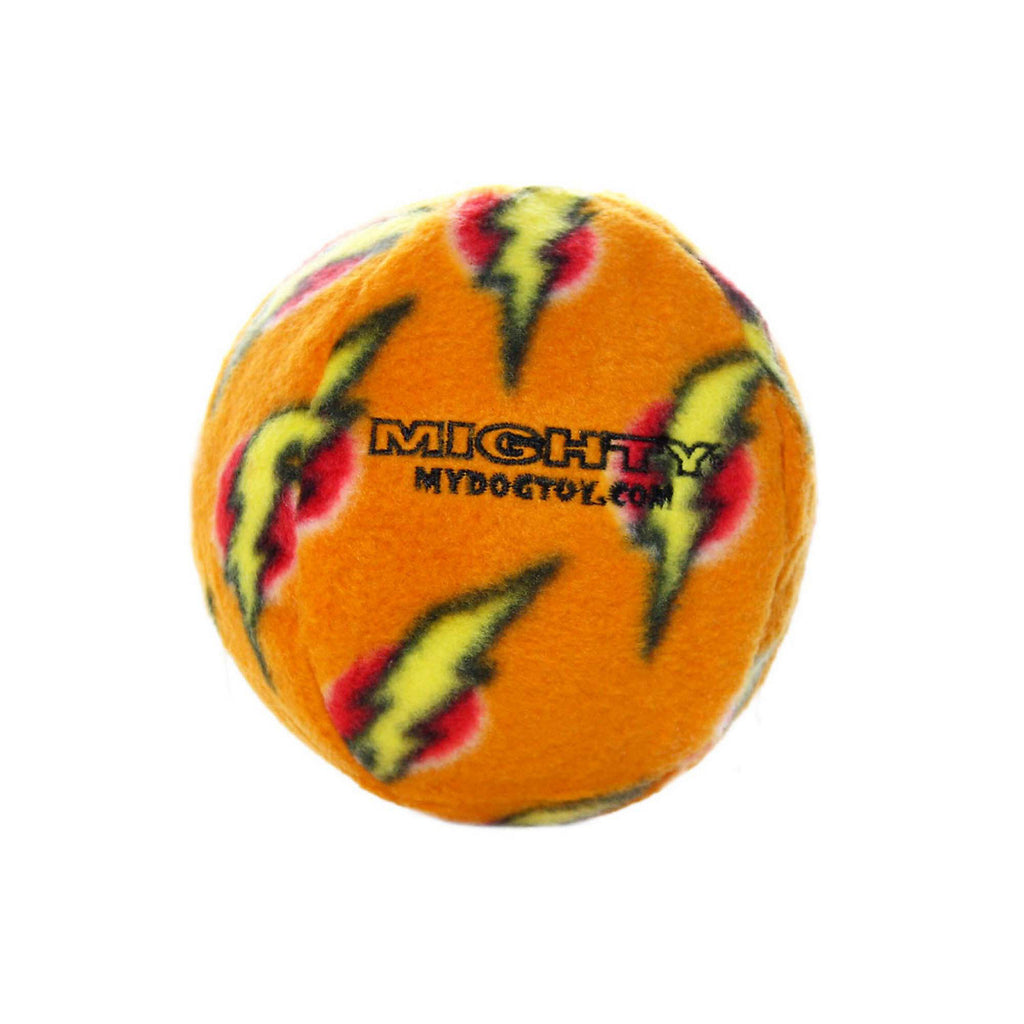 Mighty Ball Medium Orange-Durable Ball  Squeaky Plush Dog...