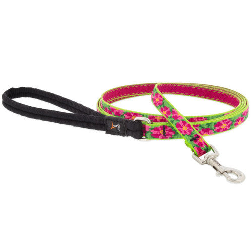 Lupine Pet Turtle Reef Dog Leash - 6 ft, 1/2 Inch Wide