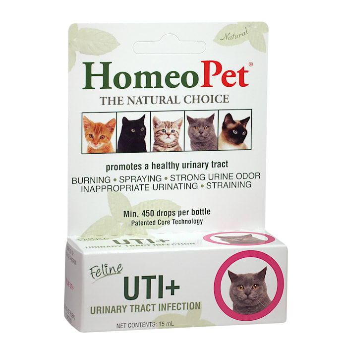 HomeoPet UTI+ Drops for Pets - Natural Urinary Tract Support