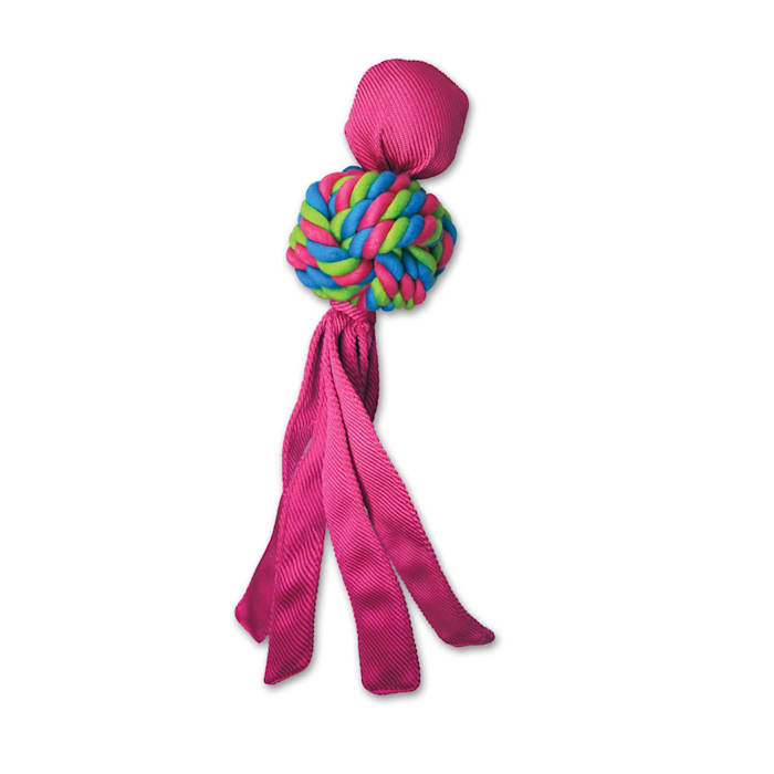 KONG Wubba Weaves Rope Dog Toy - Small - Assorted Colors