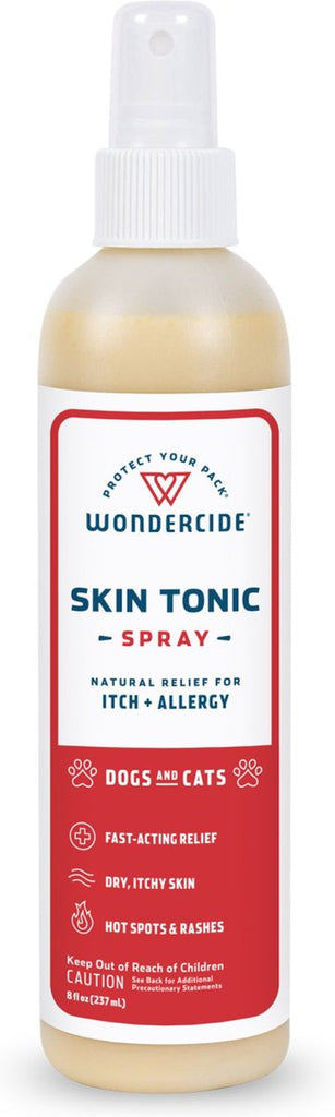Wondercide Skin Tonic Spray - Itch & Allergy Relief for Dogs & Cats - 8 oz