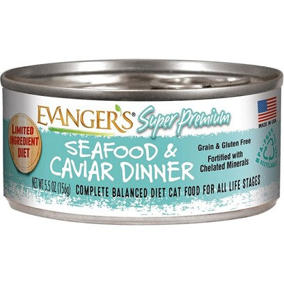 Evanger's Organic Turkey & Butternut Squash Dinner for Cats - 5.5 oz Can (Wet Food)