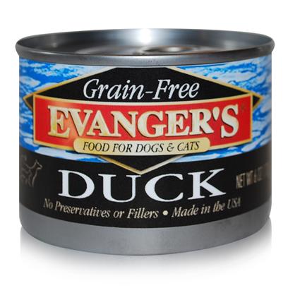 Evanger's Grain-Free Beef Wet Dog & Cat Food, 6 oz Can (24-Pack Option Available)