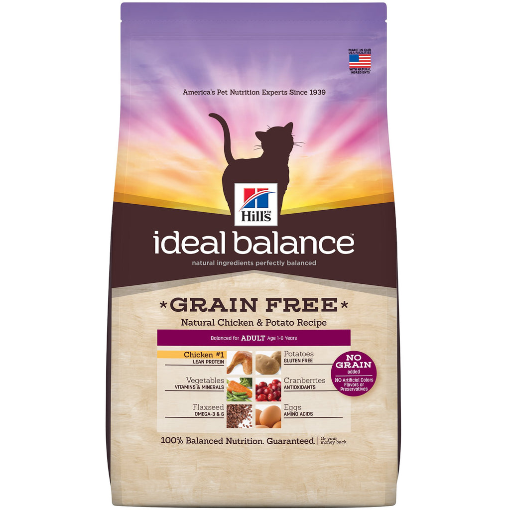 Hill's Ideal Balance Adult Grain Free Natural Chicken & P...