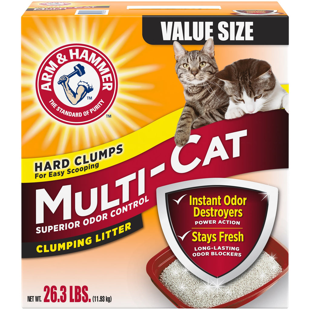Arm & Hammer MultiCat Clumping Litter  Scented 26.3lb