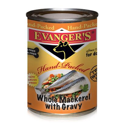 Evanger's Whole Uncut Sardines for Dogs, 12 oz Can - Hand Packed, Grain-Free, Natural Omegas