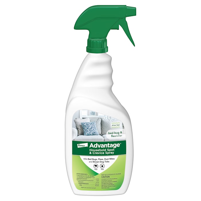 Advantage Household Spot & Crevice Spray - Flea, Tick & Bed Bug Killer - 24 oz