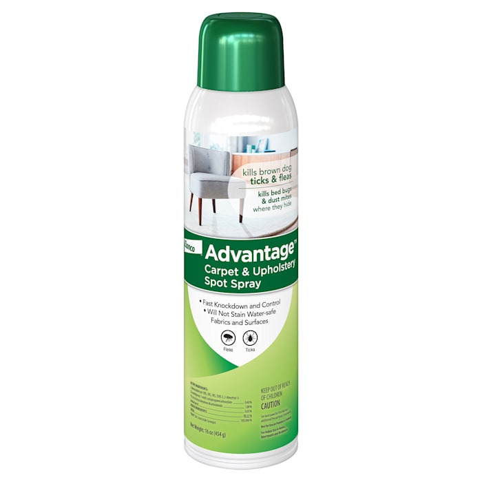 Advantage Carpet & Upholstery Spot Spray - Flea, Tick & Bed Bug Killer - 16 oz