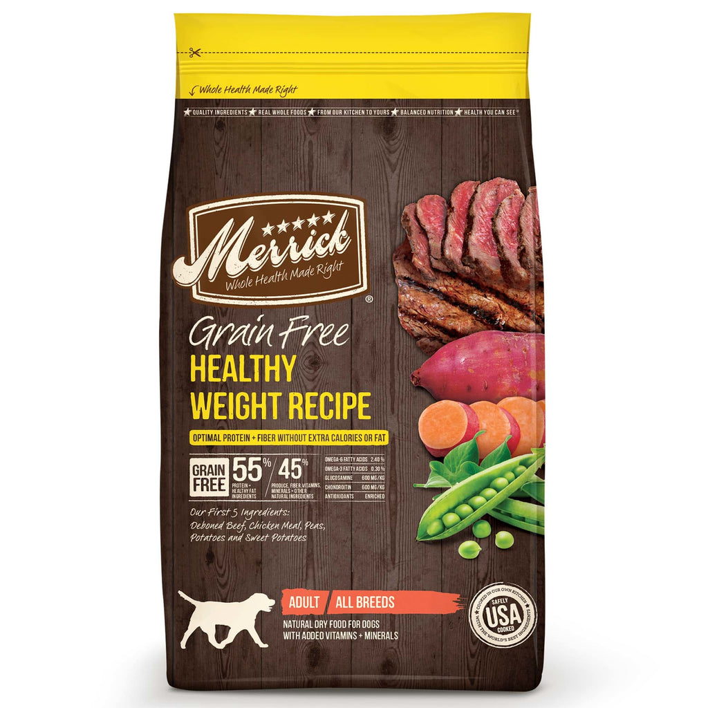 Merrick Grain-Free Healthy Weight Recipe Dry Dog Food, 4 lb