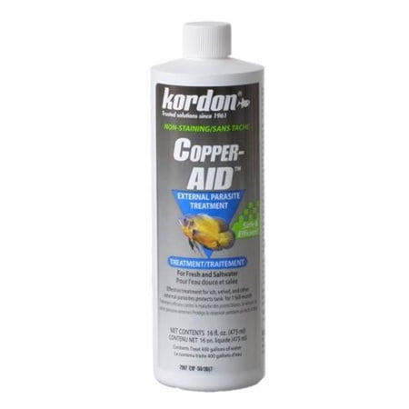 Kordon Copper Aid External Parasite Treatment - 16 oz (Tr...
