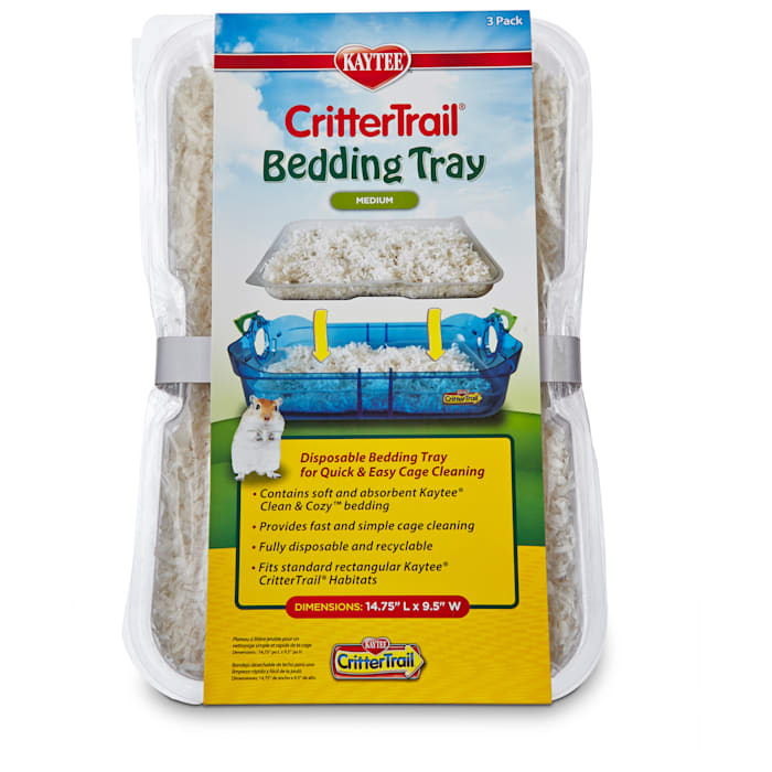 Kaytee Crittertrail Bedding Tray 3 Count