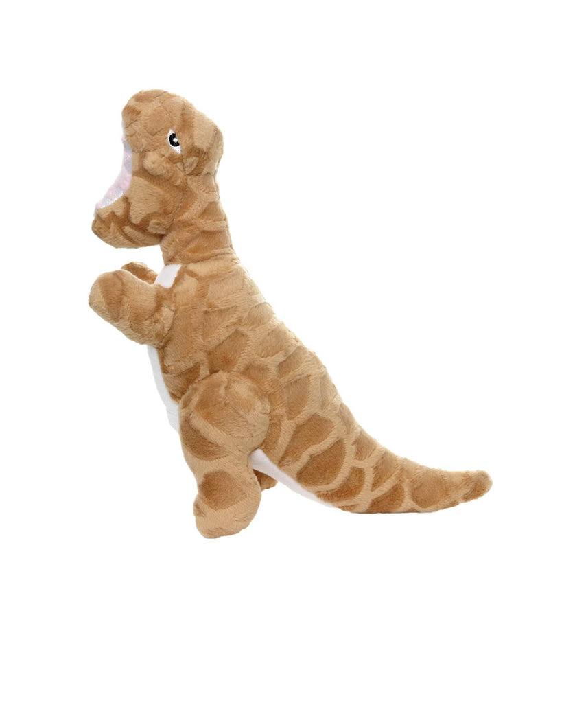 Mighty Jr Dinosaur TRex Durable Plush Squeaky Dog Toy