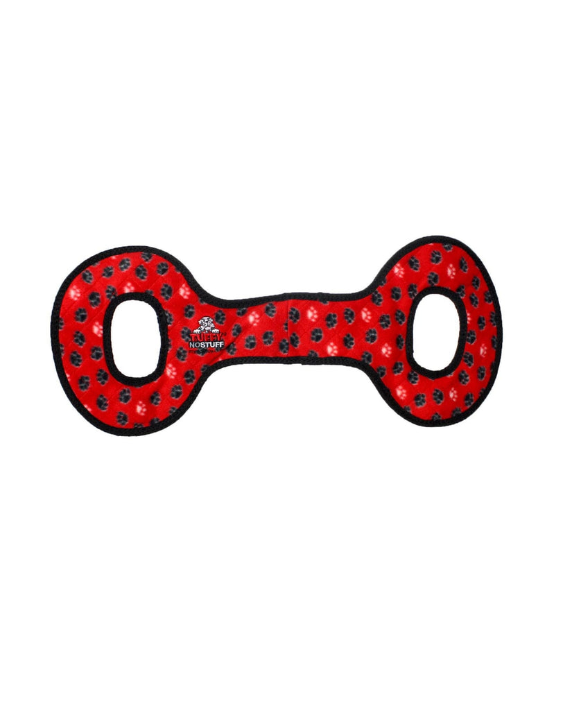 Tuffy No Stuff Ultimate Tug-O-War Red Paw Durable Squeaky...