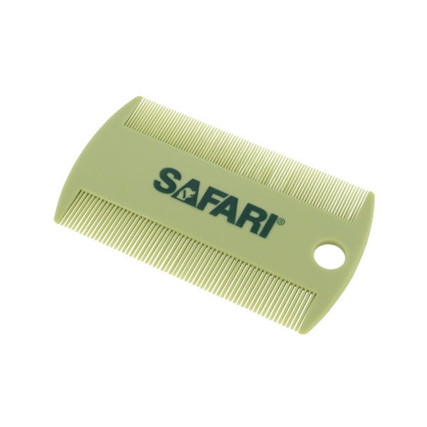 Safari Double-Sided Flea Comb for Cats - Gentle Flea Removal & Grooming