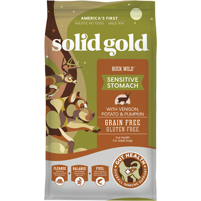 Solid Gold Grain-Free Venison  Potato & Pumpkin Buck Wild...