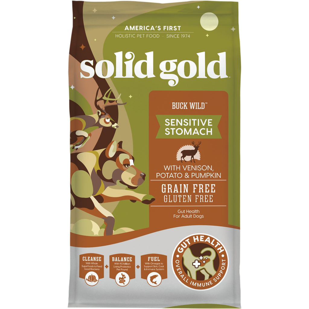 Solid Gold Grain-Free Venison, Potato & Pumpkin Buck Wild...