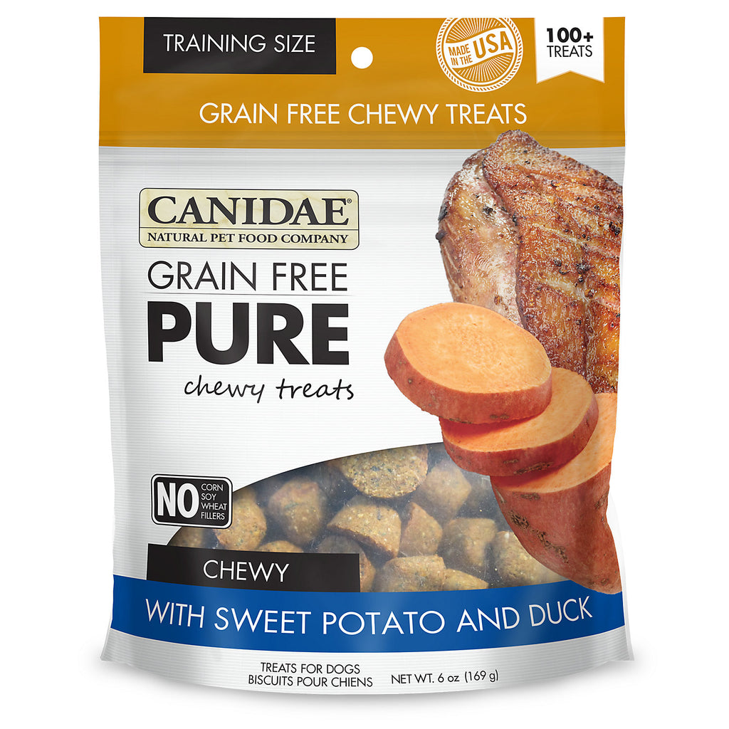 Canidae Pure Chewy Treats Grain-Free Sweet Potato & Duck ...