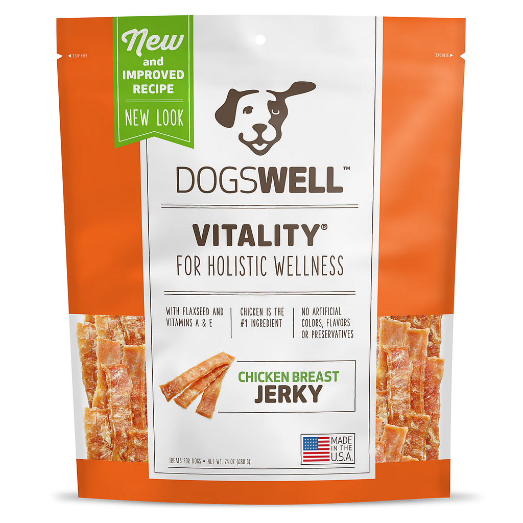 Dogswell Vitality Chicken Breast Dog Treats, 24 Oz
