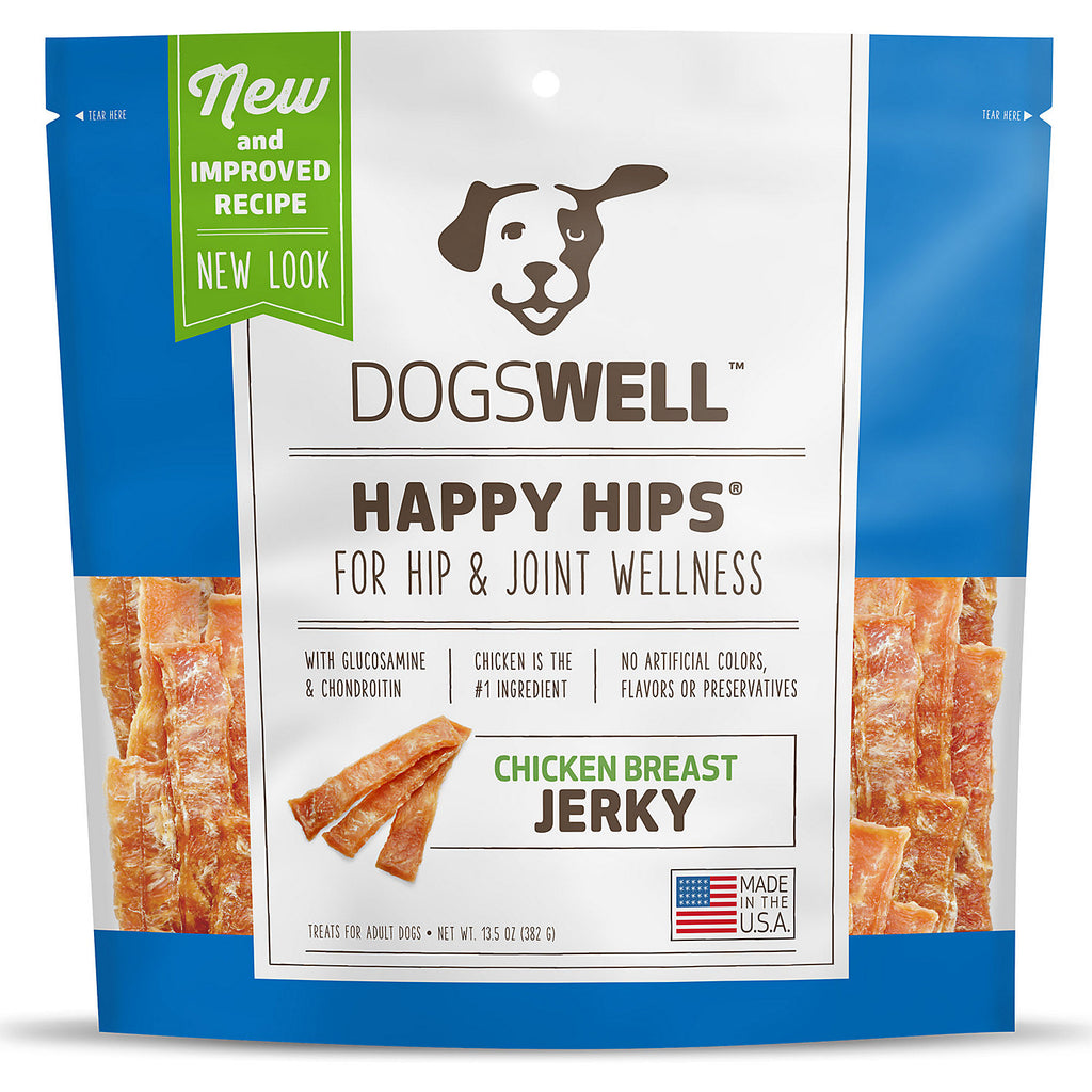 Dogswell Happy Hips Chicken Breast Jerky Dry Dog Treat, 1...
