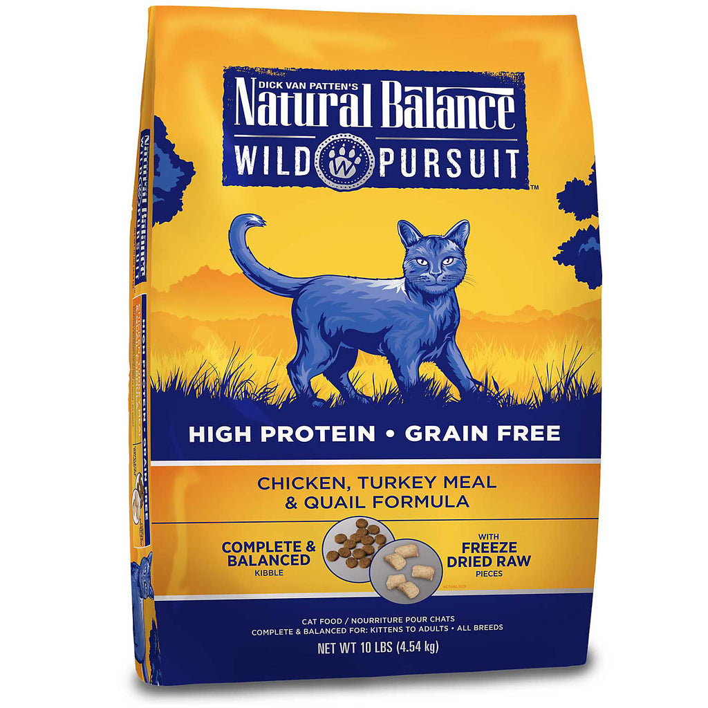 Natural Balance Wild Pursuit Chicken, Turkey Meal & Quail...