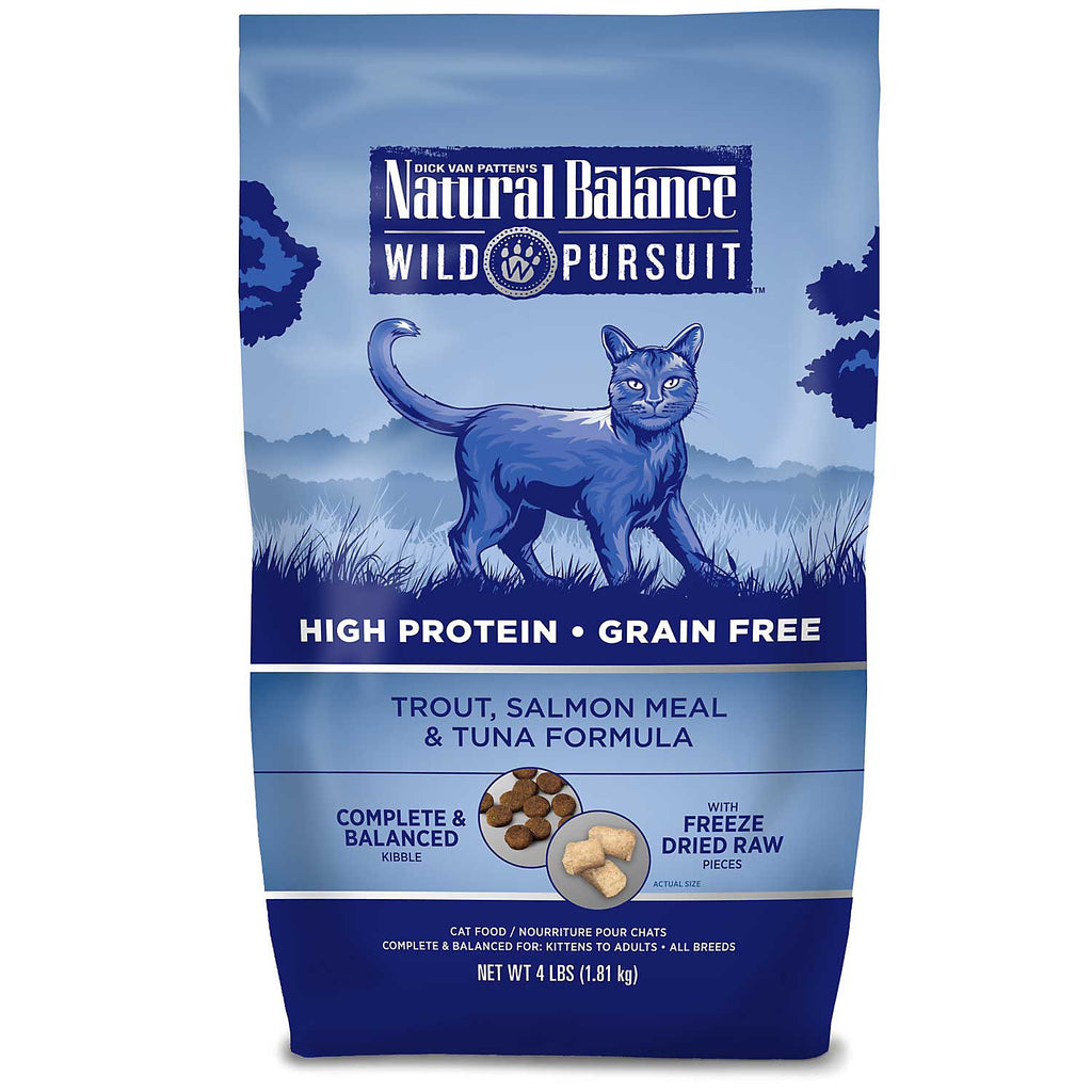 Natural Balance Wild Pursuit Trout Salmon Meal and Tuna F...