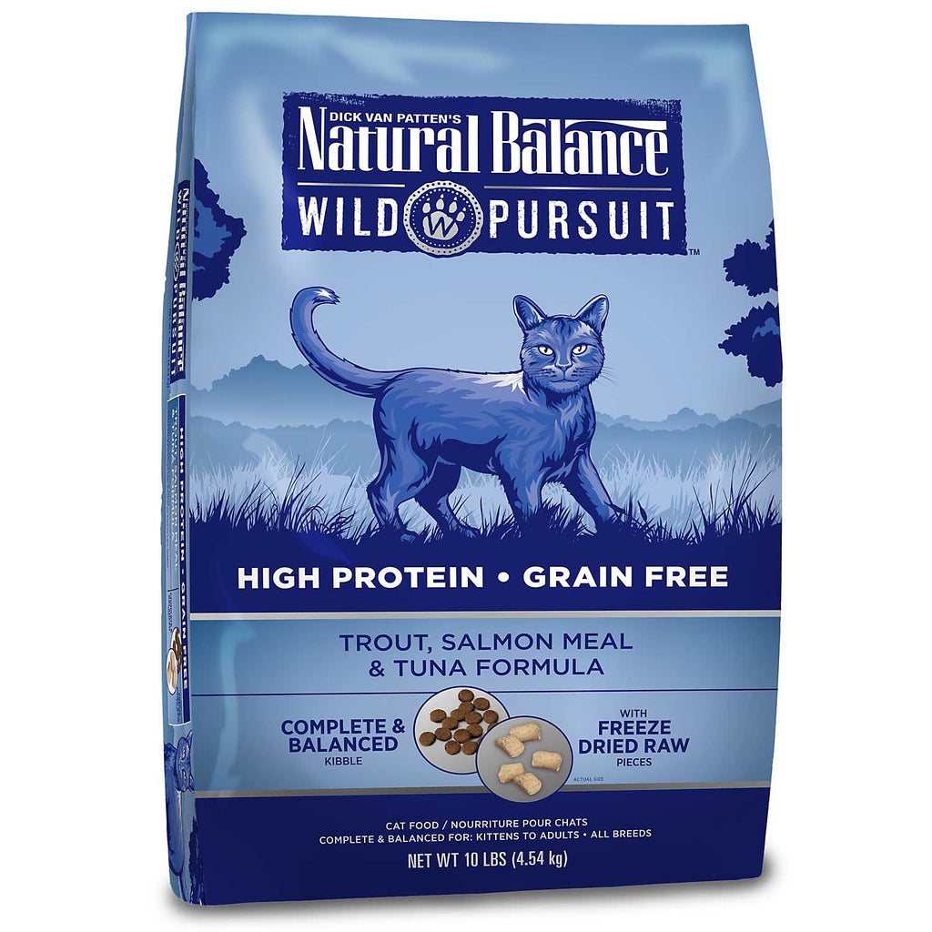 Natural Balance Wild Pursuit Grain-Free Trout, Salmon Mea...