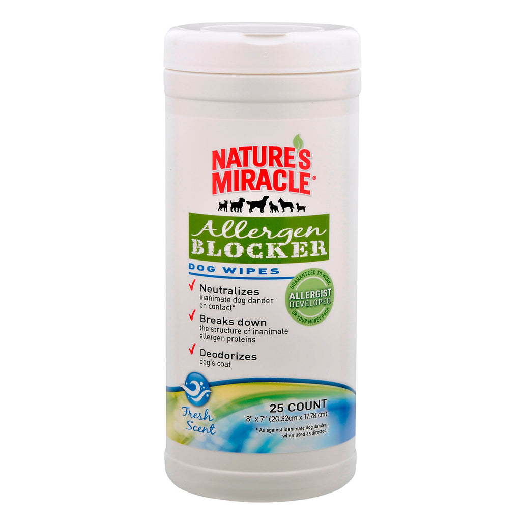 Nature's Miracle Allergen Blocker Household Wipes, Pack o...