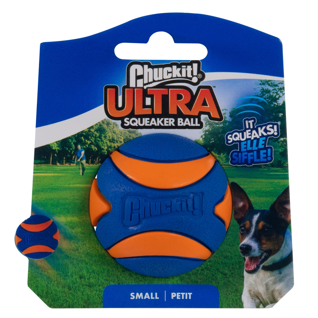 Chuckit! Ultra Squeaker Ball Fetch Dog Toy  Small (2 ) fo...