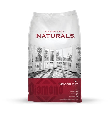 Diamond Naturals Indoor Cat Chicken & Rice Formula Dry Food, 6 lb