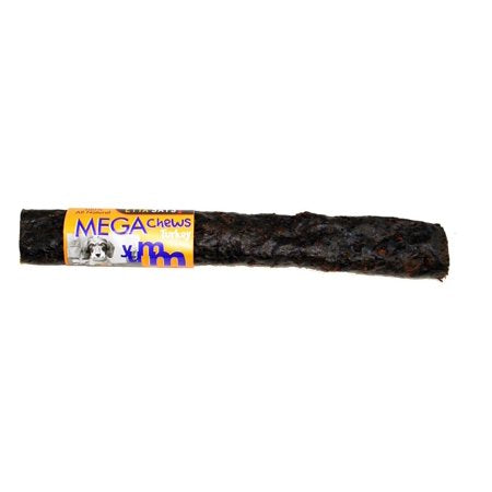 Etta Says! Mega Turkey Chew 10" Dog Treat - Rawhide & Turkey Blend, Long Lasting