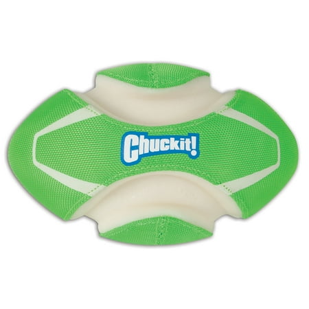 Chuckit! Fumble Fetch Max Glow Lighted Football Dog Toy