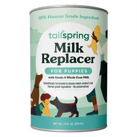 TailSpring Puppy Milk Replacer - Liquid Formula, 12 fl oz Can