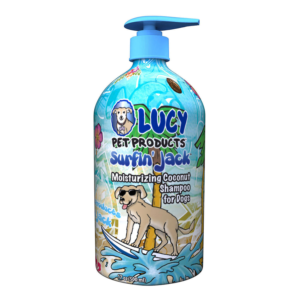 Lucy Pet All Natural Shampoo for Dogs - Jack Moisturizing Coconut - 17oz