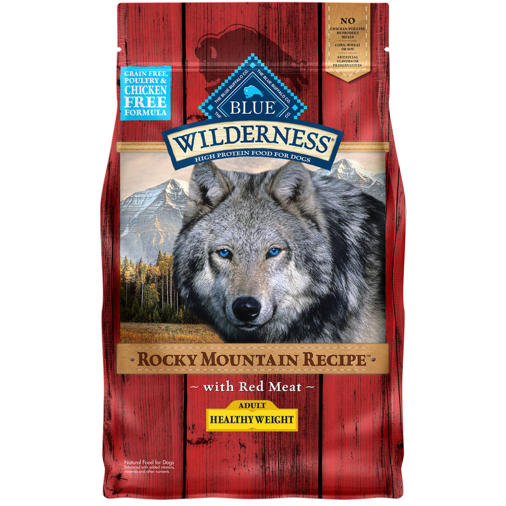 Blue Buffalo Wilderness Grain Free Healthy Weigth Rocky M...
