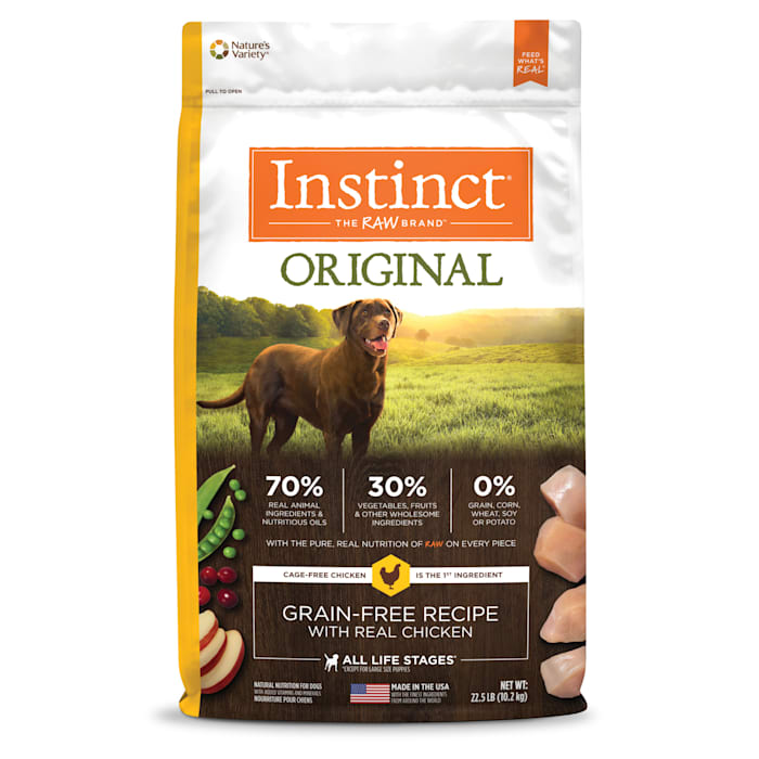 Instinct Original Grain-Free Recipe with Real Chicken Nat...