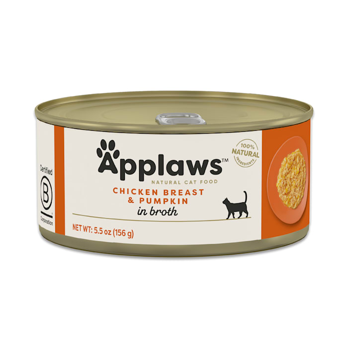 Applaws Cat Food - Chicken Breast & Pumpkin in Broth - 5.5oz Can