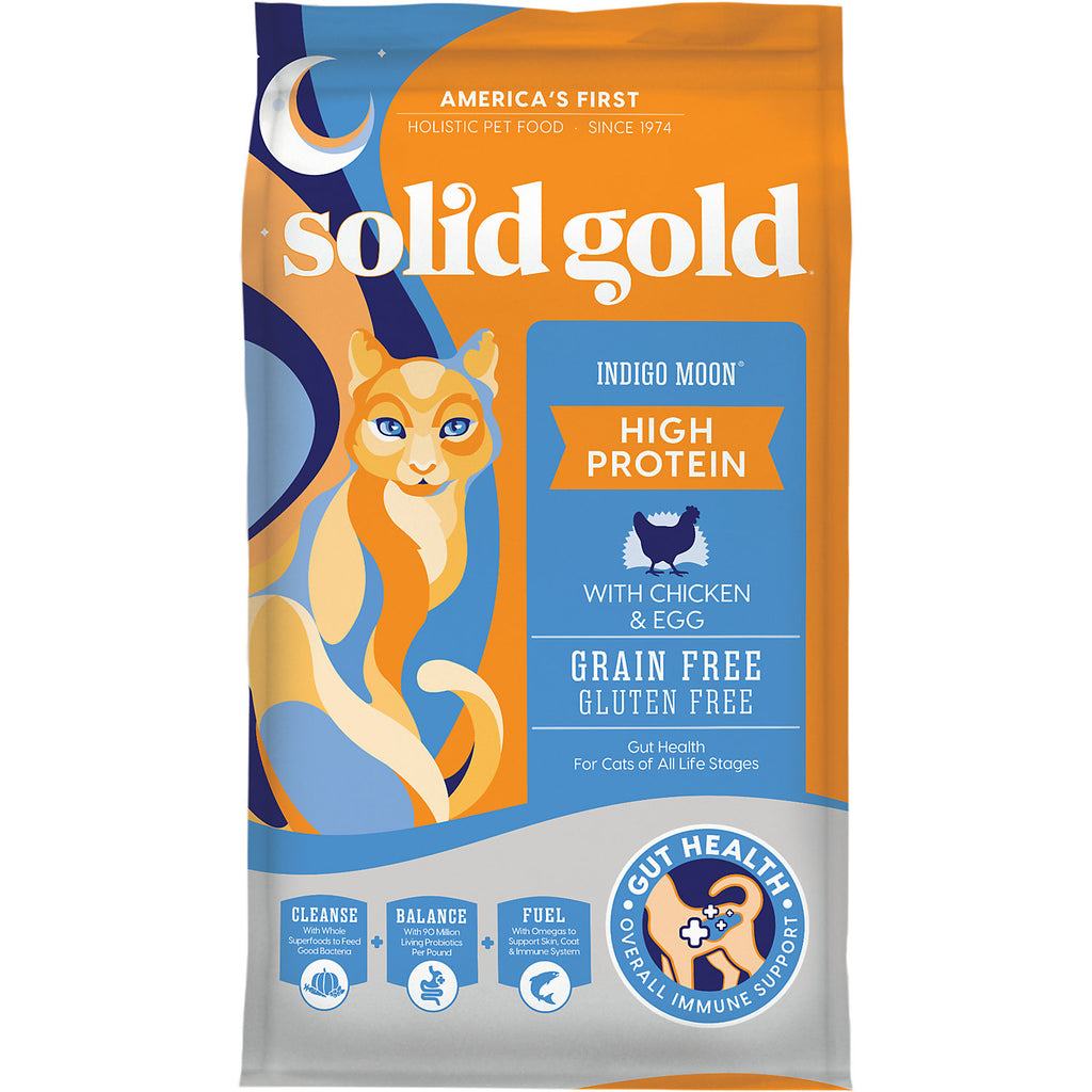 Solid Gold Indigo Moon Chicken Holistic Dry Cat Food, Chi...