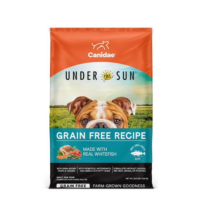 Canidae Under The Sun Grain Free Adult Whitefish Recipe Dry Dog Food, 23.5 lb Bag