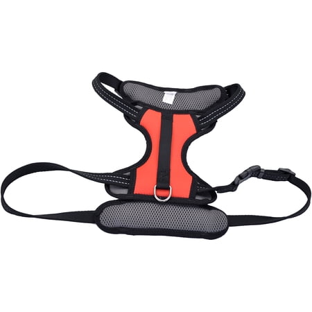 Coastal Reflective Control Handle Harness-Red Large
